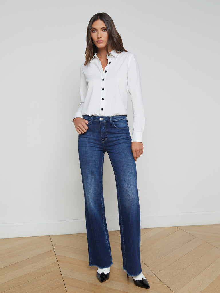 Scottie Wide-Leg Jean jean L'AGENCE   