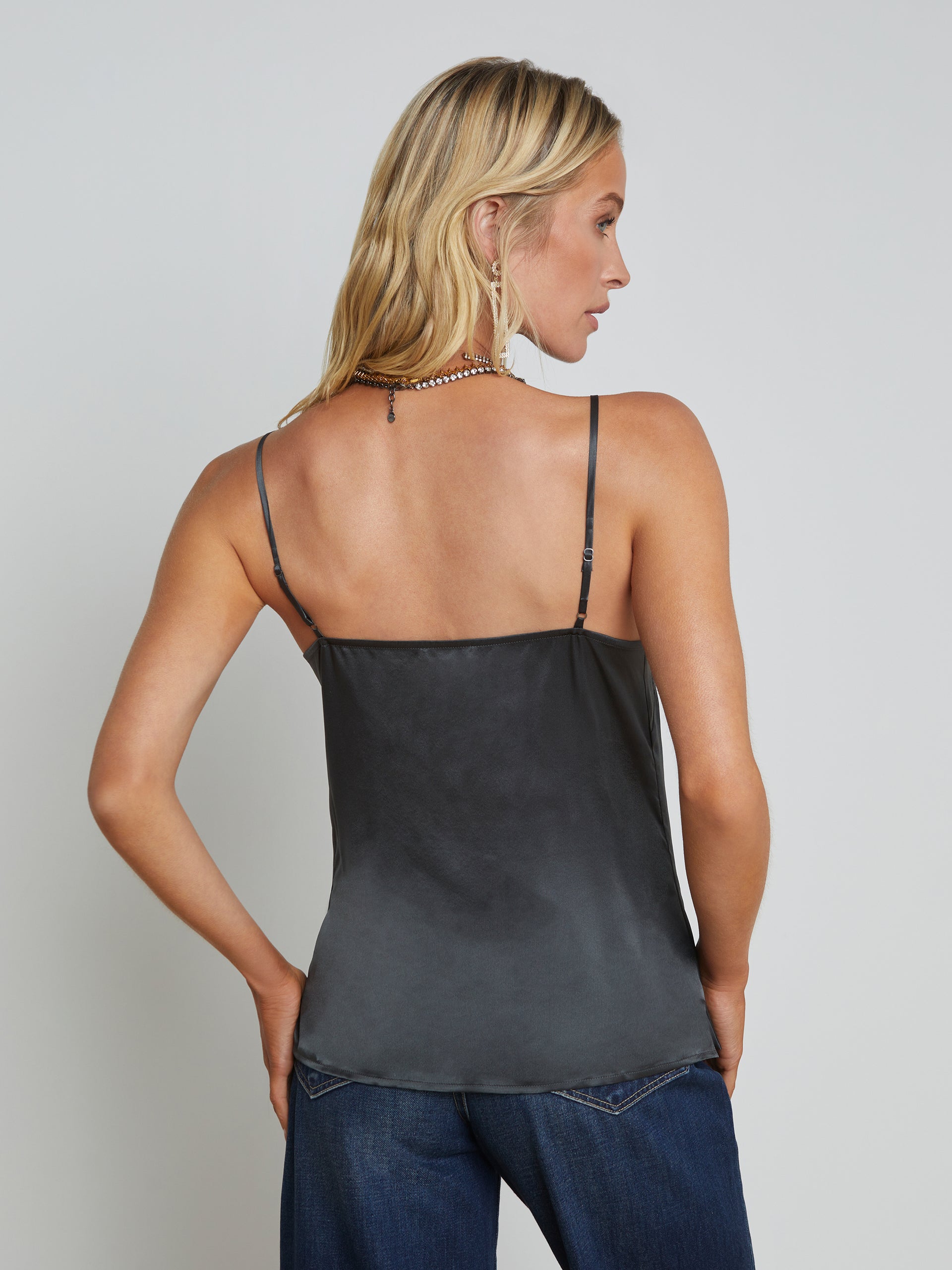 Gabriella Silk Camisole camisole L'AGENCE Sale