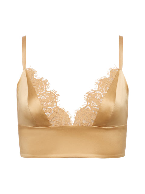 Ginger Silk Bralette bralette L'AGENCE