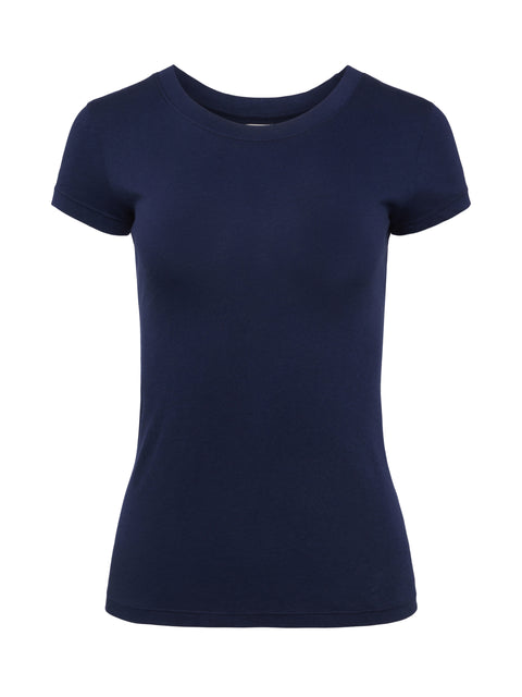 L'AGENCE Cory Tee In Navy