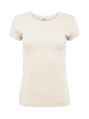 Cory Cotton Scoopneck Tee tee shirt L'AGENCE   