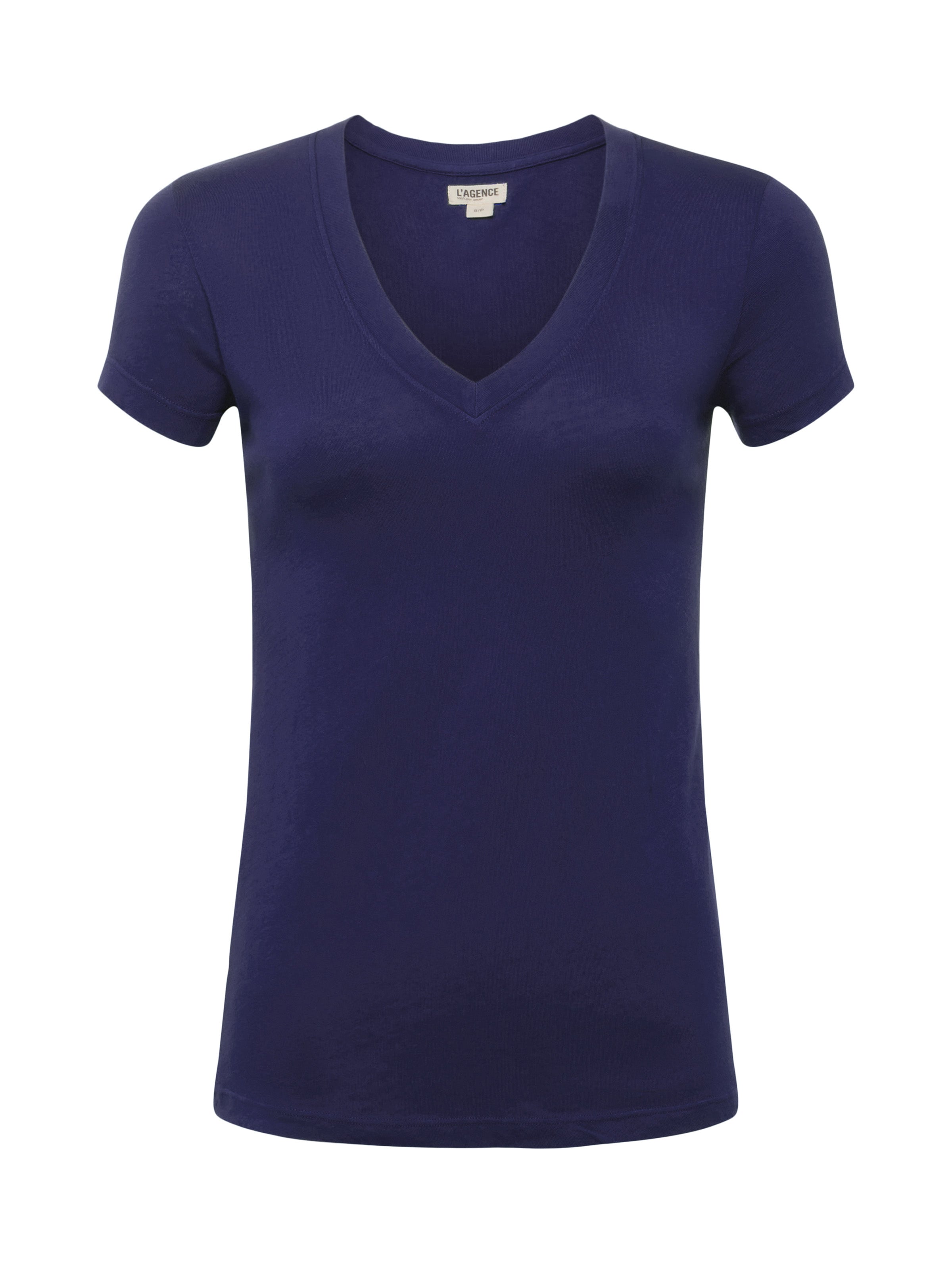 L'AGENCE Becca Tee In Navy