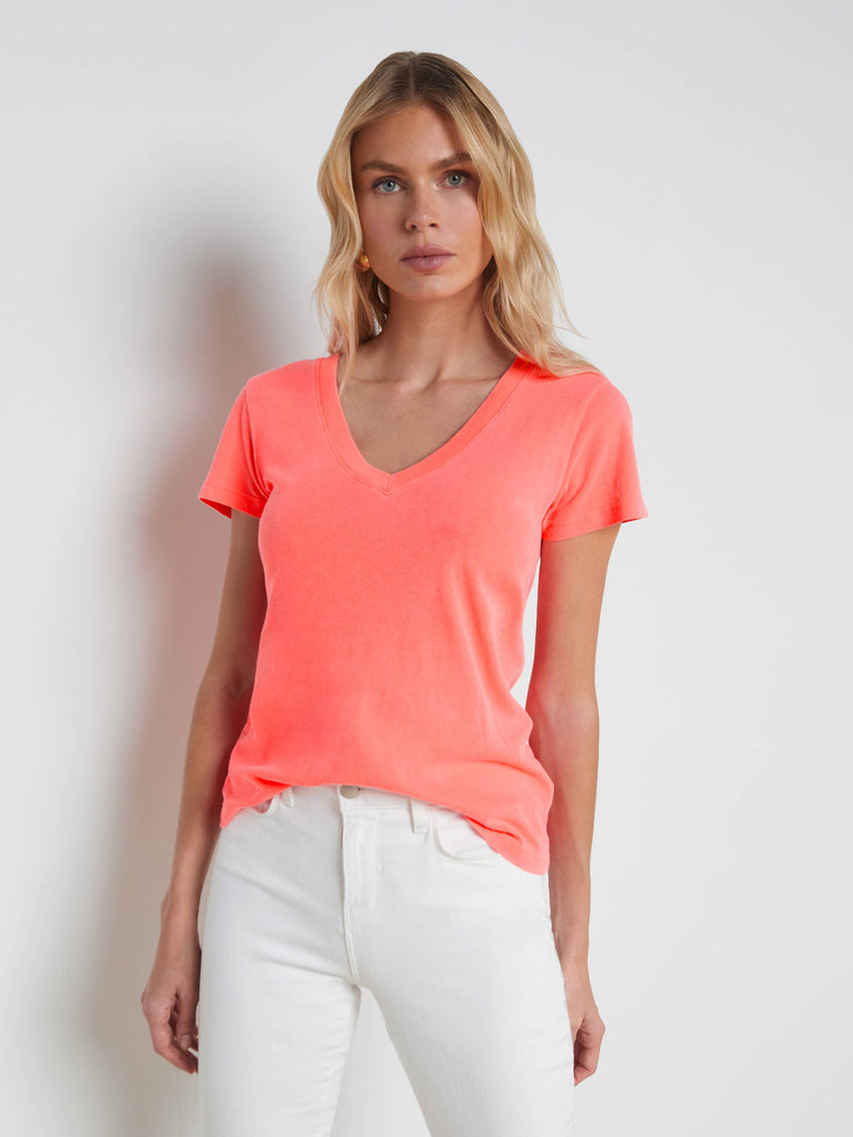 Tee Becca Cotton V-Neck