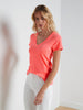 Tee Becca Cotton V-Neck