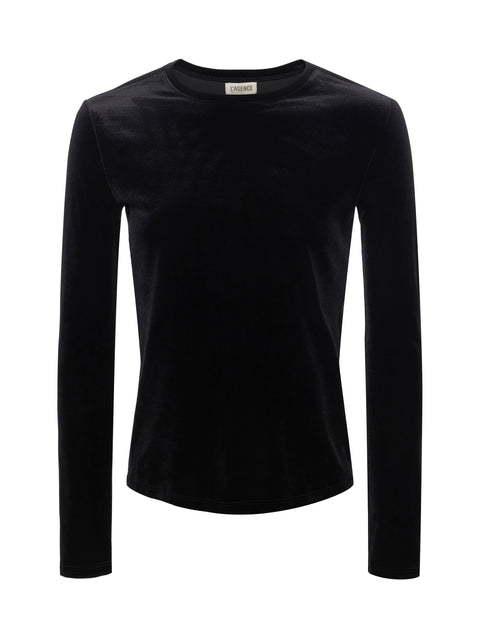 Tess Long Sleeve Tee tee shirt L'AGENCE   