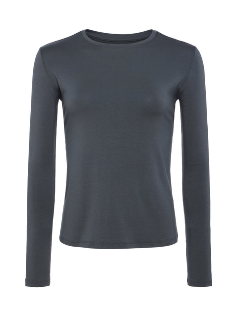 Tess Long Sleeve Tee tee shirt L'AGENCE   