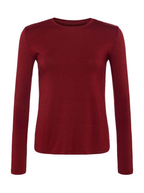 Tess Long Sleeve Tee tee shirt L'AGENCE   