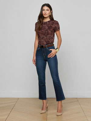 레시 핏 티셔츠