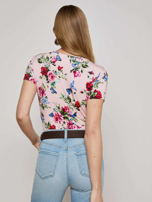 Ressi Fitted Tee tee shirt L'AGENCE