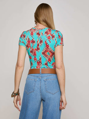 Ressi Fitted Tee tee shirt L'AGENCE