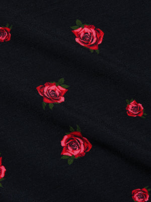 Ressi S / S Crew Rose EMB