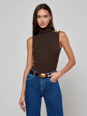 Ceci Sleeveless Turtleneck