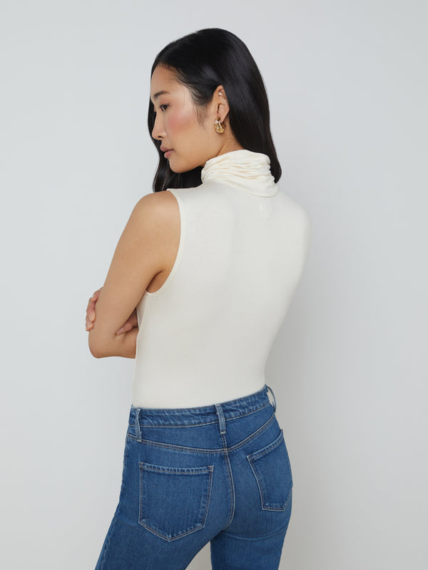 Ceci Sleeveless Turtleneck turtleneck L'AGENCE   
