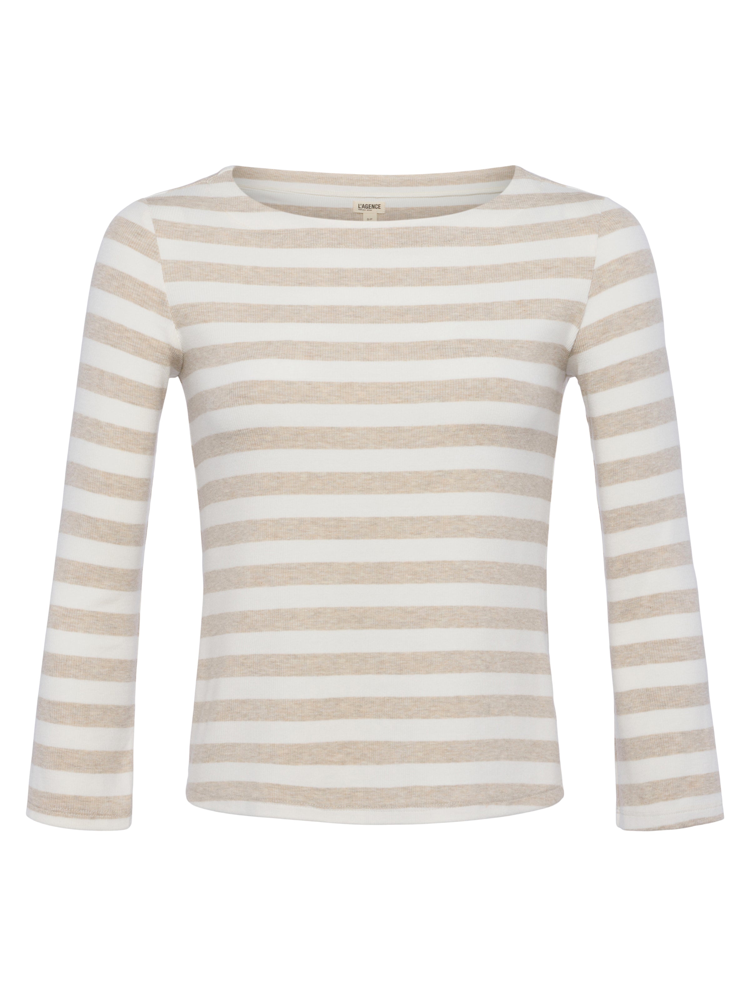 Lucille Striped Boatneck Top top L'AGENCE