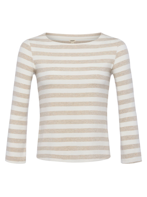 Lucille Striped Boatneck Top top L'AGENCE