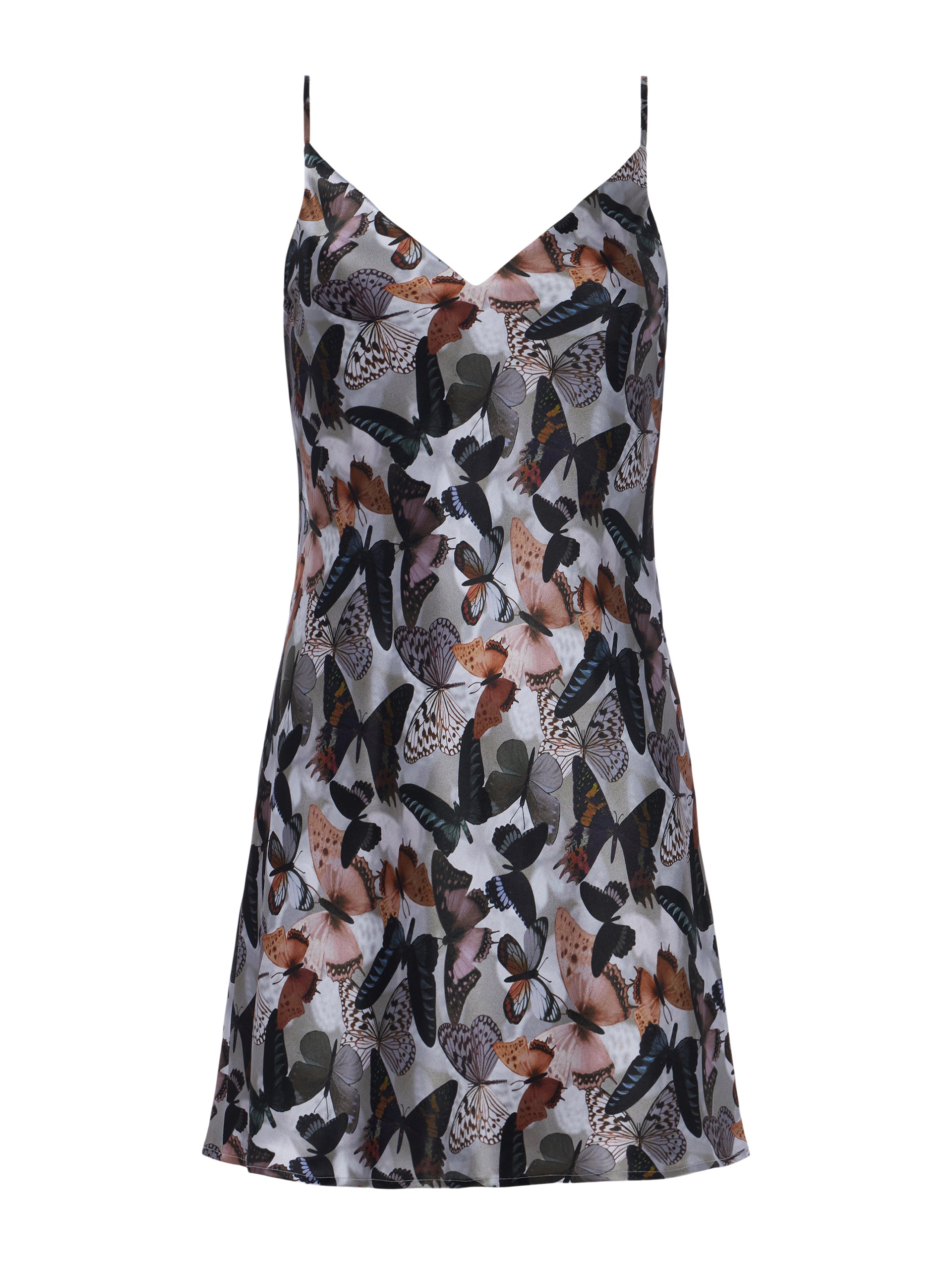 Zaria Silk Mini Dress dress L'AGENCE Sale