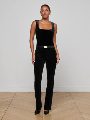MOLLY VELVET BODYSUIT