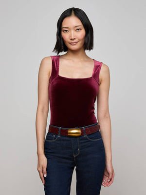 Molly Velvet Bodysuit