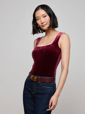 Molly Velvet Bodysuit