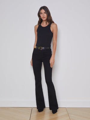 Nia Ribbed Tank tank top L'AGENCE   