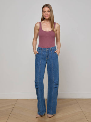 نيكا scoopneck bodysuit