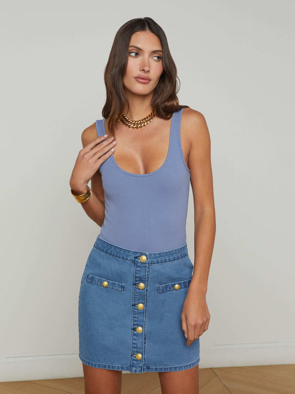 Nica Scoopneck Bodysuit bodysuit L'AGENCE