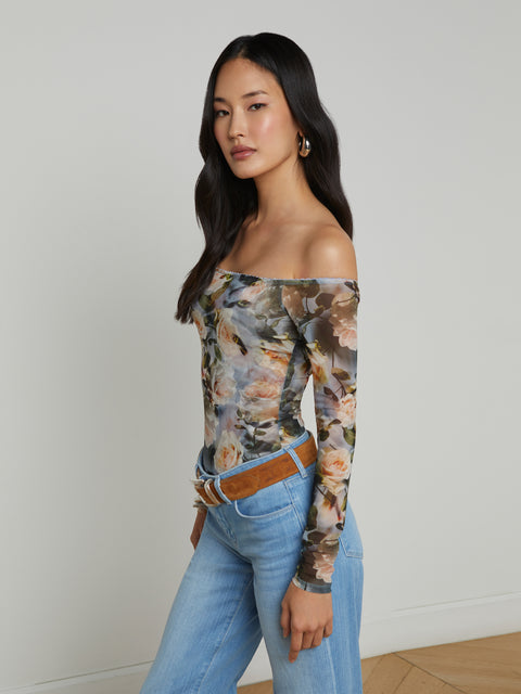 Peonie Off-The-Shoulder Bodysuit bodysuit L'AGENCE