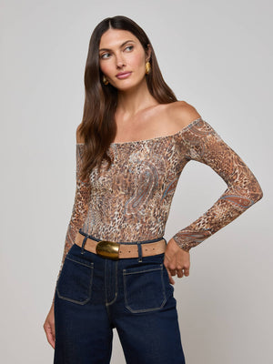 Peonie Off-The-Shoulder Bodysuit