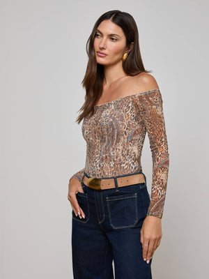 Peonie Off-The-Shoulder Bodysuit