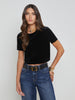 Donna Velvet Cropped Tee tee shirt L'AGENCE