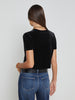 Donna Cropped Velvet Tee tee shirt L'AGENCE   