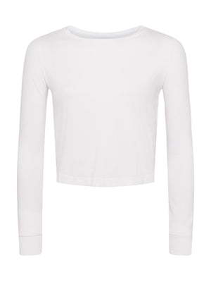 Benny Cotton Crewneck Tee tee shirt L'AGENCE Sale