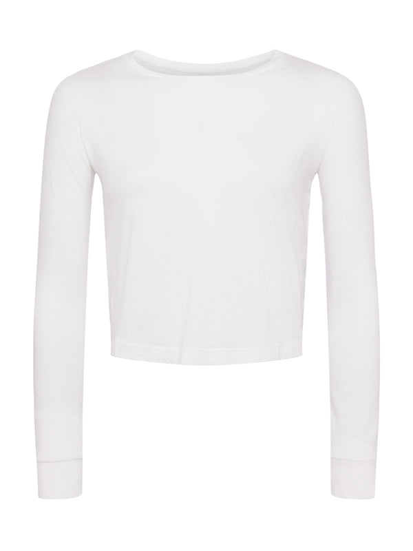 Benny Cotton Crewneck Tee tee shirt L'AGENCE Sale