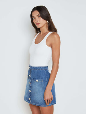 Adira Scoopneck Tank tank top L'AGENCE