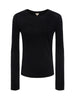 Ayla Cashmere Jersey Tee tee shirt L'AGENCE   