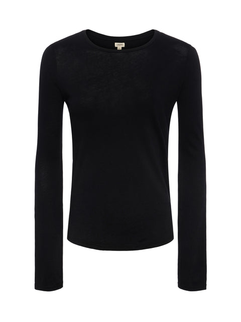 Ayla Cashmere Jersey Tee tee shirt L'AGENCE   