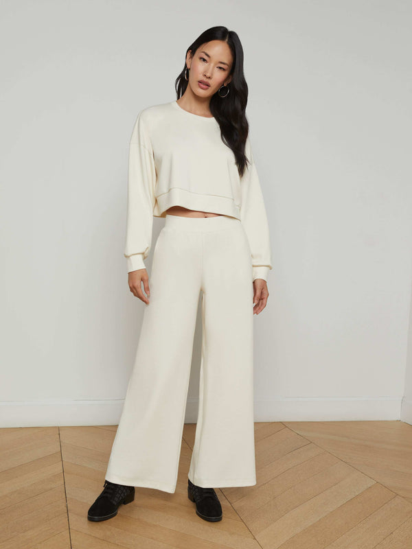Luvia Cropped Sweatshirt sweater L'AGENCE Sale