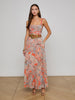 Rasha Mesh Paisley Tank tank top L'AGENCE