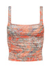 Rasha Mesh Paisley Tank tank top L'AGENCE