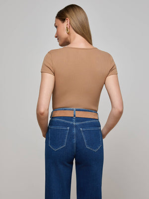 Brynlee Scoopneck Tee
