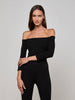 Evelyn Off-The-Shoulder Bodysuit