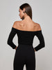 Evelyn Off-The-Shoulder Bodysuit
