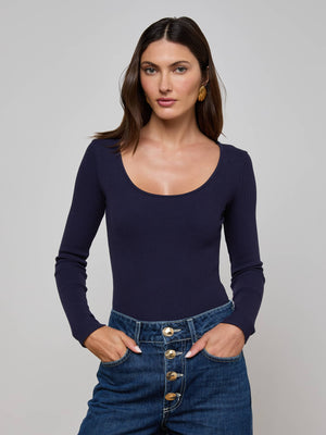 Elara Scoopneck Bodysuit