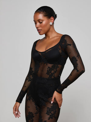 Body a maglia gwendolyn mesh