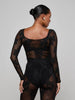 Body a maglia gwendolyn mesh