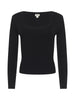 T-shirt scoopneck écarlate