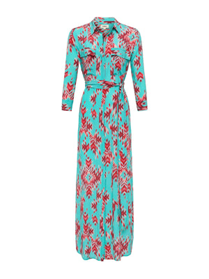 Cameron Silk Shirt Dress dress L'AGENCE