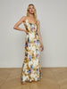 Serita Silk Gown dress L'AGENCE