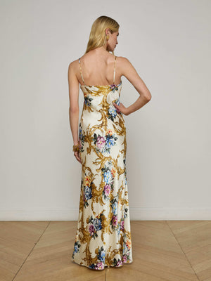Serita Silk Gown dress L'AGENCE