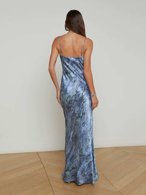 Serita Silk Gown dress L'AGENCE Sale